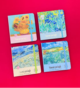 Van Gogh Tasarımlı Defter BM-1207 (Krem)