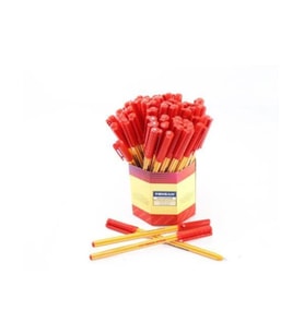 1010 Ofis Pen Tükenmez Kalem 1,0 Mm Kırmızı 60 Lı (1 Paket 60 Adet)