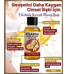 Lavanta Kavun Vanilya Karışık Kokulu Kayganlaştırıcı Masaj Yağı Gevşetici Vajinal Açıcı