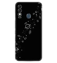 Tecno Spark 8T Kılıf Silikon Desen Özel Seri Planet 1620