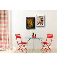 Çerçeveli Doku Efektli Tablo Seti 105x80 cm