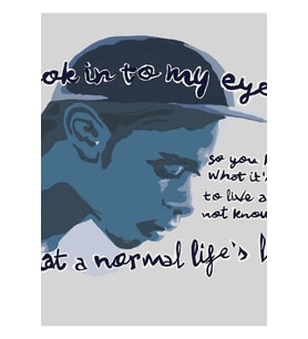 Marcus - Short Term 12 - What A Normal Life's Like V2 Tablo Ahşap Poster Dekoratif