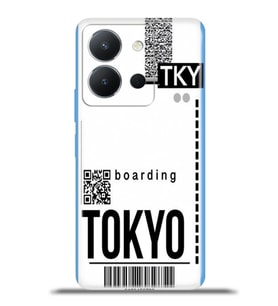 Vivo Y36 Kapak HD Renkli Dizayn Silikon Kılıf - Tokyo Bilet