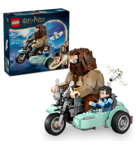 ® Harry Potter™ Hagrid™ ve Harry'nin Motosiklet Yolculuğu 76443 - 9 Yaş & Üzeri Çocuklar için Oyunca