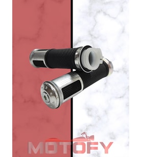 MOTOFY MOTOSİKLET MODİFİYE ELCİK TAKIMI - GAZ KOLU GRİ
