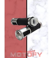 MOTOFY MOTOSİKLET MODİFİYE ELCİK TAKIMI - GAZ KOLU GRİ