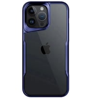 Newface Apple iPhone 14 Pro Max Kılıf Boyi Silikon Kapak - Lacivert