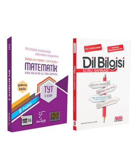 Karekök TYT Matematik Konu Anlatımı ve Soru Bankası 3. Kitap ve AKM Dil Bilgisi Seti 2 Kitap