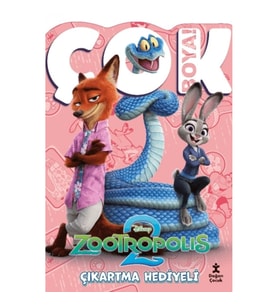Zootropolis 2: Çok Boya! - Çıkartmalı Dev Boyama Kitabı
