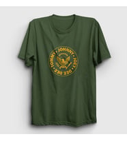 Presmono Unisex Haki Logo V2 Ramones T-Shirt 170167tt (Haki)