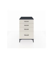 Kronos Komodin 4 Çekmeceli 60x59x96 Antrasit-Aytaşı