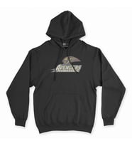 Los Angeles Avengers Siyah Kapşonlu Sweatshirt Hoddie