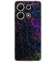 Infınix Note 30 Kılıf Silikon Desen Özel Seri Renkli Prizmalar 1783