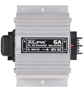 Alpa Dc-Dc Konvertör 12V 6A (Siyah)