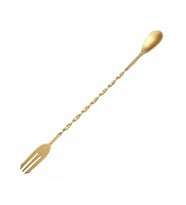 Epinox EPX AKK30 Gold Çatallı Kokteyl Kaşığı 30 cm