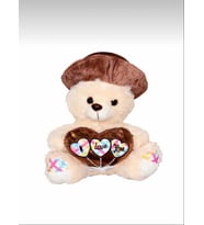 Sevgililer Günü Peluş Oyuncak Ayıcık Köpek Love Kalpli 33-40 cm Sevgiliye Hediye