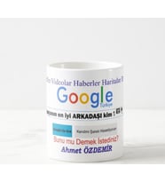 Dünyanın En İyi Arkadaşı Google Kupa Bardak