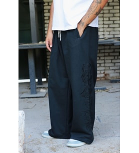 Premium Full Nakışlı Baggy Eşofman Altı