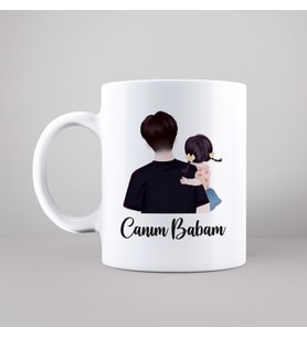 Canım Babam Tasarımlı Kupa