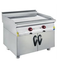 CSA Karacasan 900 Seri 80 cm Dolaplı Elektrikli Düz Pleyt Izgara(80x90x85Cm)