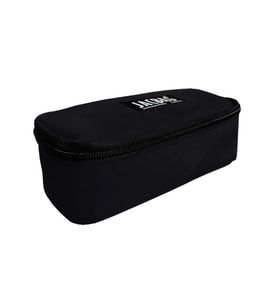 Oval Pencil Case-Oval Tip Geniş Iç Hacimli Siyah Kalem Kutusu Kalemlik