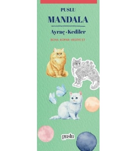 Mandala Ayraç - Kediler