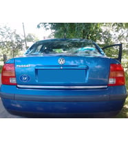 Volkswagen Passat 1996-2000 Formlu Krom Bagaj Alt Çıtası Paslanma