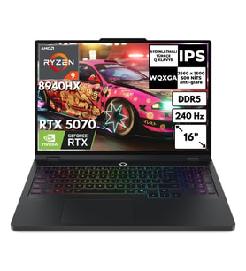 Lenovo Legion Pro 5 16ADR10 R9 8940HX 32 GB 512 GB SSD 8gb RTX5070 16" 240Hz Wqxga Freedos Gaming Laptop 83LT0046TRAT17