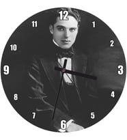 Cakatablo Aktör Charlie Chaplin Duvar Saati