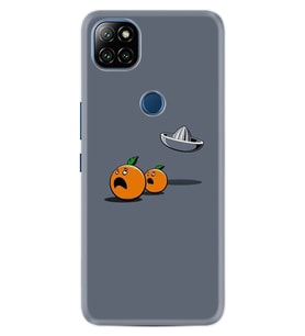 Casper E30 F20 X20 Kılıf Desemli Silikon Orange Escape 1374