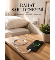 Northcity USB-A to Type-C Şarj Kablosu 2 Metre - Hızlı ve Esnek Şarj Çözümü