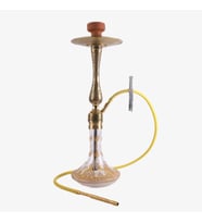 Tulip Puff Varak Şişeli hookah Takımı