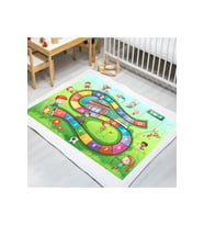 Carpdress Sayı Desenli Kaydırmaz Oyun Halısı 100 x 150 cm
