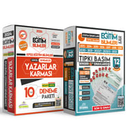 2024 KPSS EĞİTİM Bilimleri Yazarlar Karması ve TIPKI BASIM Türkiye Geneli D. Çöz