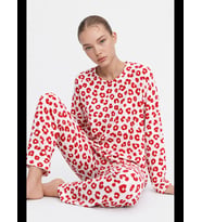 Night Kadın Comfort Esnek Pijama Takımı 4686