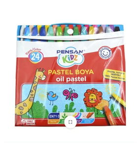 PENSAN KİDZ 24 RENK PASTEL BOYA