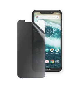 SChitec MOTOROLA One Power Uyumlu Ön Yüzey Hayalet Privacy Hidrojel Ekran Koruyucu