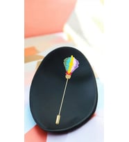 Miyuki Boncuk El Yapımı Renkli Balon Broş / Yaka Iğnesi