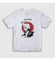 Presmono Unisex Çocuk Beyaz Meliodas Anime The Seven Deadly Sins T-Shirt 317987tt