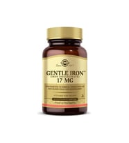 Solgar Gentle Iron 17 mg 90 Kapsül Vegan İçerikli Demir Takviyesi