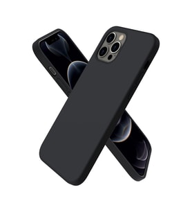 iPhone 12 Pro Max Kılıf First Silikon - Siyah