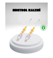 Mey İthalat® Elektrik Test Kalemi Neon Işıklı Nikel Kaplama 110-220V Dirençli