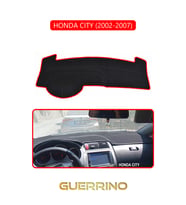HONDA CITY 2002-2007TORPİDO KORUMA HALISI KIRMIZI KENAR
