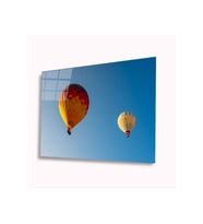 Miyrem Glasses Collection -A1^#  Uçan Balon Cam Tablo (Çok Renkli)