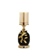Vitale Gold Yaprak Şamdan 37 cm AK.JE0155