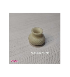 YY0841 Küçük Noktalı Vazo Silikon Kalıp