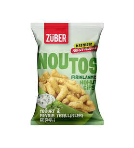 Mey İthalat® Fırın Nohut Cipsi 55 Gr Yoğurt ve Mevsim Yeşillikleri