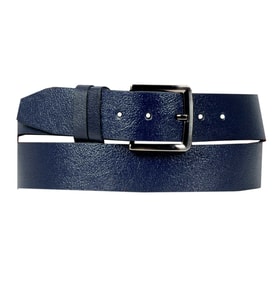 Mode XL Erkek Kemer 4cm Orta Boy Deri Kemer 4252 Lacivert