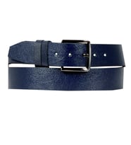 Mode XL Erkek Kemer 4cm Orta Boy Deri Kemer 4252 Lacivert