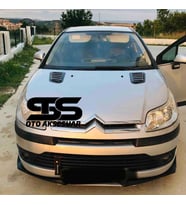 Citroen C4 Uyumlu Piano Black Kaput Üstü Havalandırma Izgarası